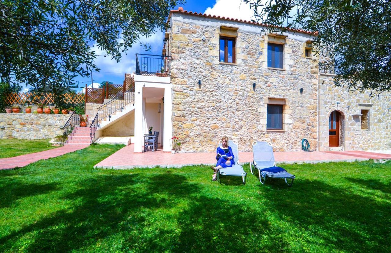 Villa Anastasia Luxe With Top Wifi, Bbq & Amazing Views Kíssamos Exterior foto