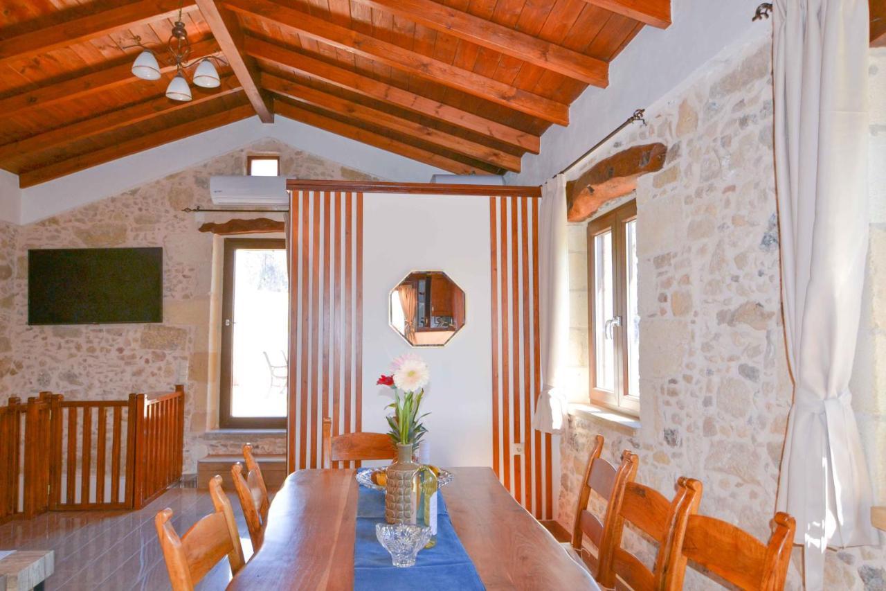 Villa Anastasia Luxe With Top Wifi, Bbq & Amazing Views Kíssamos Exterior foto